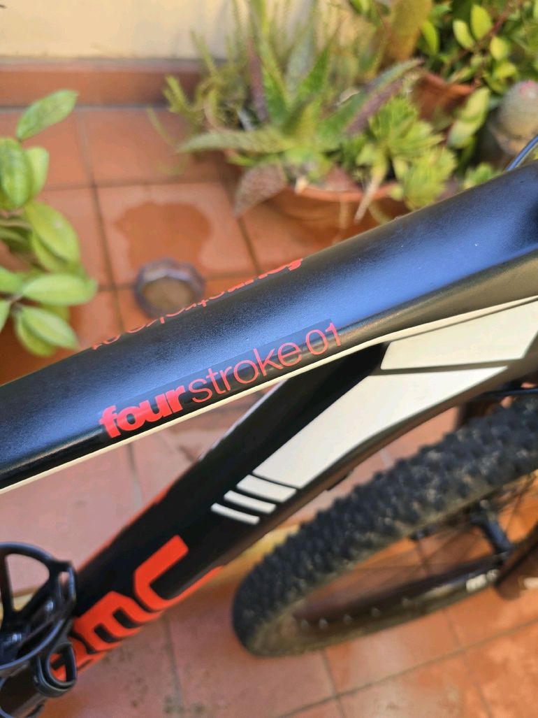 Used BMC fourstroke 01 2017 2017 Mountainbike, Black — image 36 of 43