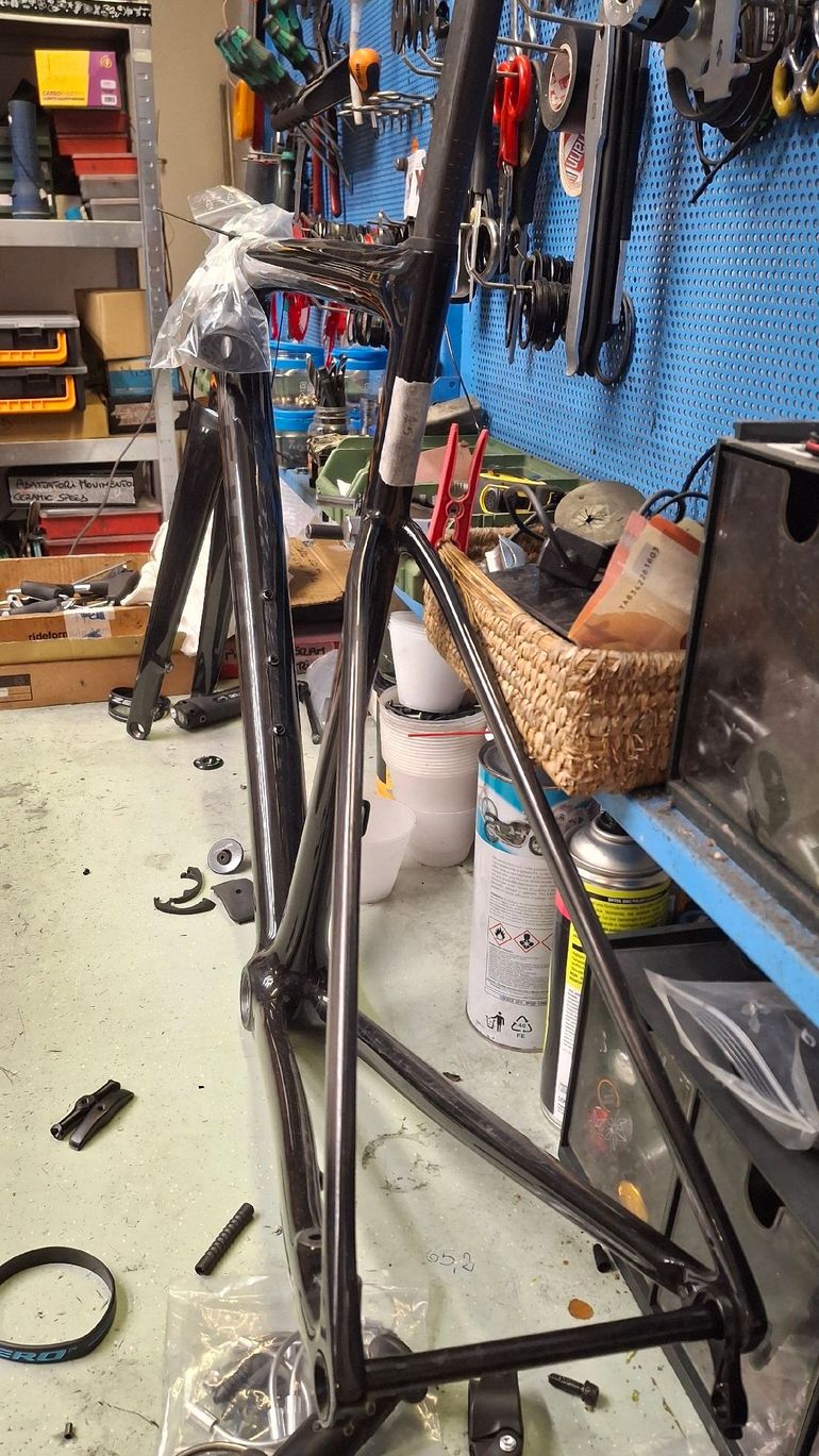 Used Specialized Tarmac Frameset 2024 Road & Gravel, Black — image 6 of 18