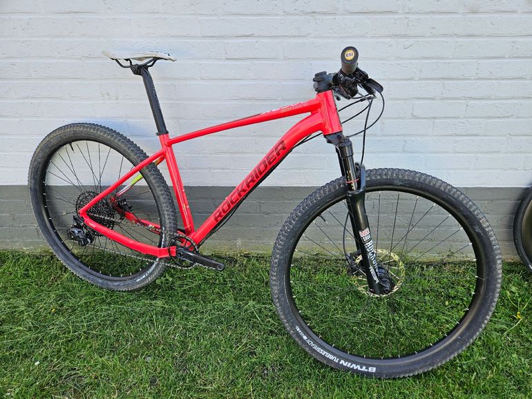 Used ROCKRIDER Semi Rigid Mountain Shimano Deore XT 2020 Mountainbike, Rosso — image 1 of 6