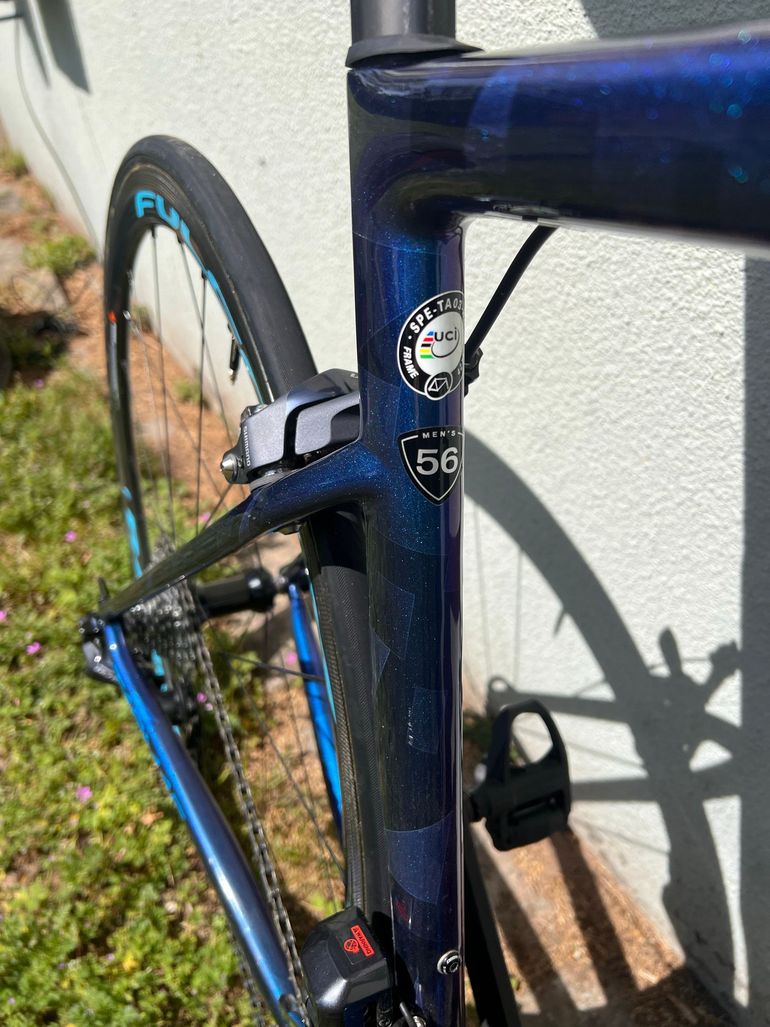 Used S Works S-Works Tarmac Di2 Fulcrum Racing Speed 35 2019 Road & Gravel, Blue — image 8 of 10