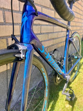 Used S Works S-Works Tarmac Di2 Fulcrum Racing Speed 35 2019 Road & Gravel, Blue — image 4 of 11