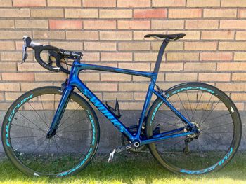Used S Works S-Works Tarmac Di2 Fulcrum Racing Speed 35 2019 Road & Gravel, Blue — image 2 of 11