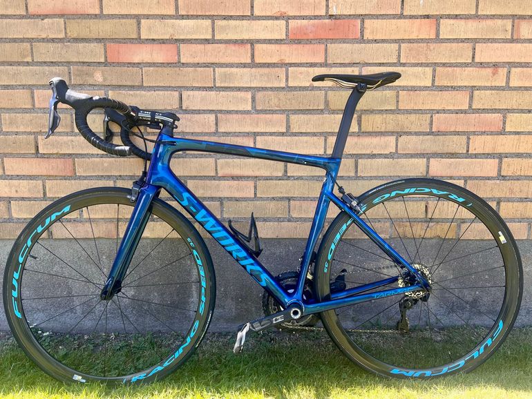 Used S Works S-Works Tarmac Di2 Fulcrum Racing Speed 35 2019 Road & Gravel, Blue — image 2 of 11