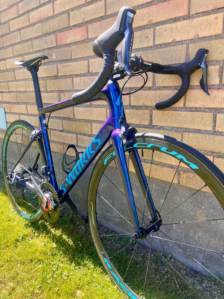 Used S Works S-Works Tarmac Di2 Fulcrum Racing Speed 35 2019 Road & Gravel, Blue — image 3 of 11