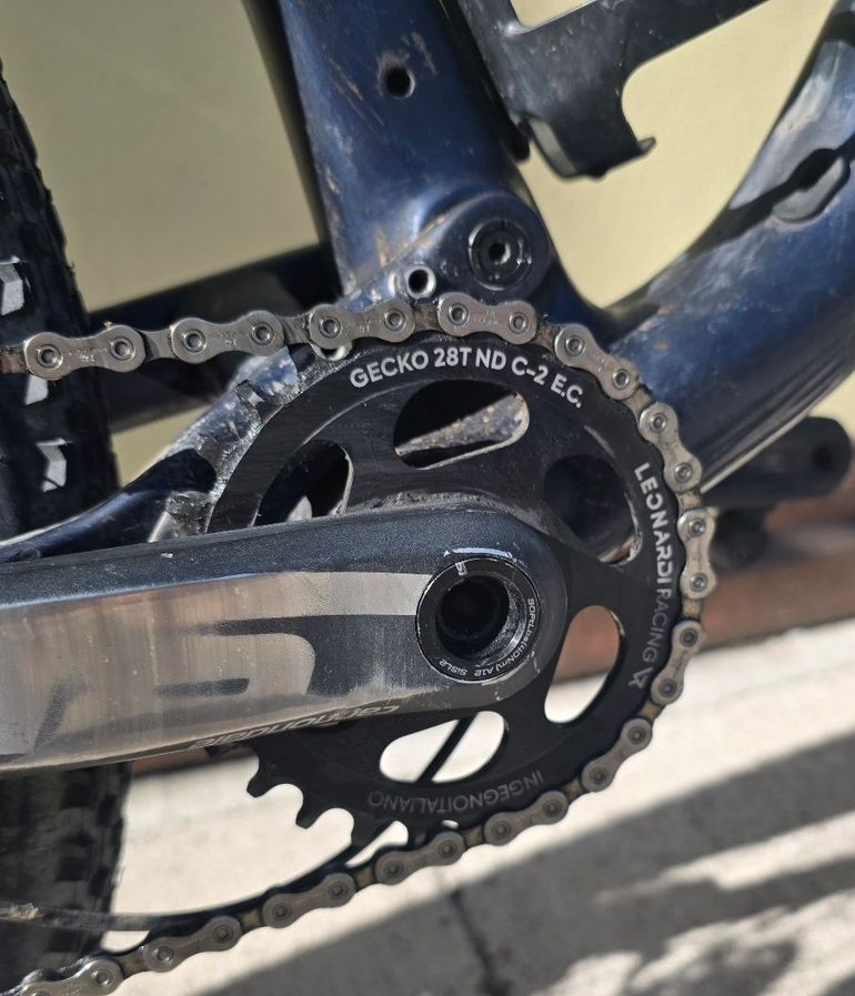 Used Cannondale Scalpel SRAM X01 Eagle 2017 Mountainbike, Blue — image 4 of 11