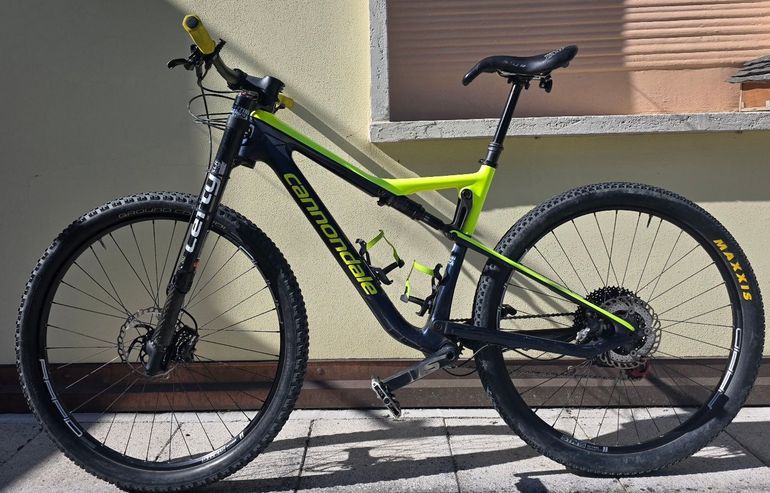 Used Cannondale Scalpel SRAM X01 Eagle 2017 Mountainbike, Blue — image 2 of 11