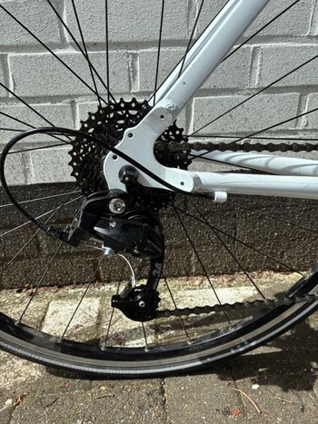Used Van rysel Racefiets EDR EASY Wit 2023 Road & Gravel, White — image 9 of 10