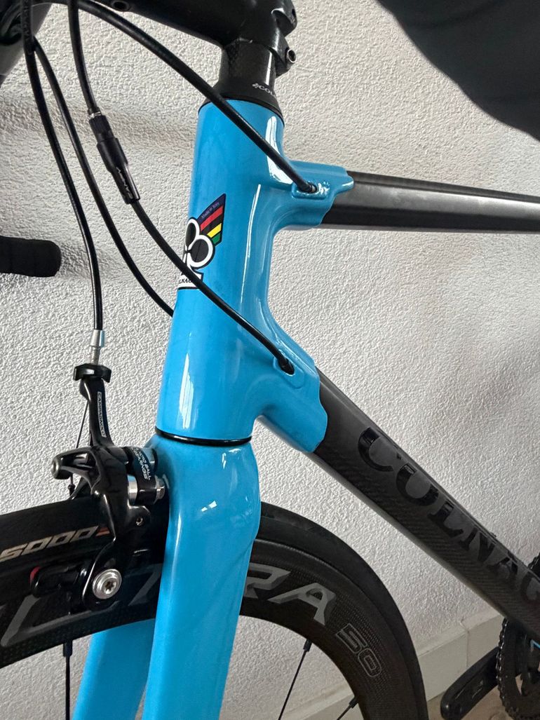 Used Colnago C60 Campagnolo Super Record 2018 Road & Gravel, Blue — image 12 of 17
