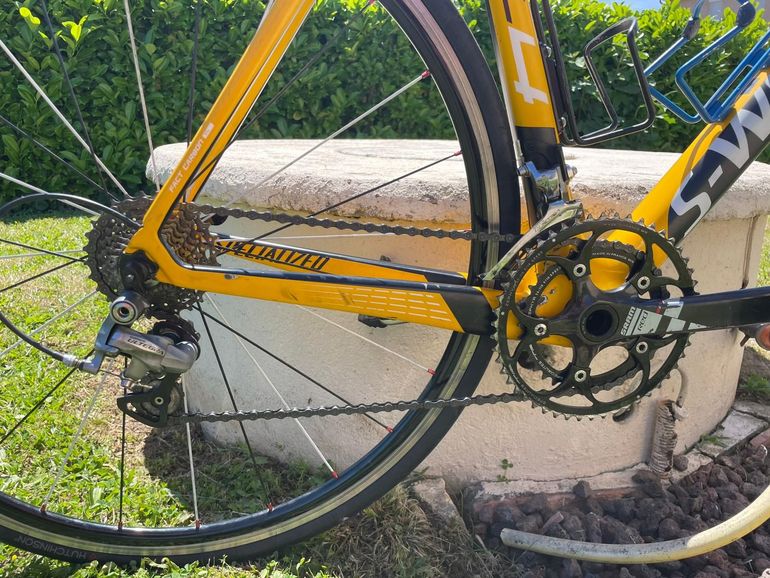 Used Specialized S-Works Tarmac SL4 FACT 11r 2018 Road & Gravel, Orange — image 5 of 6