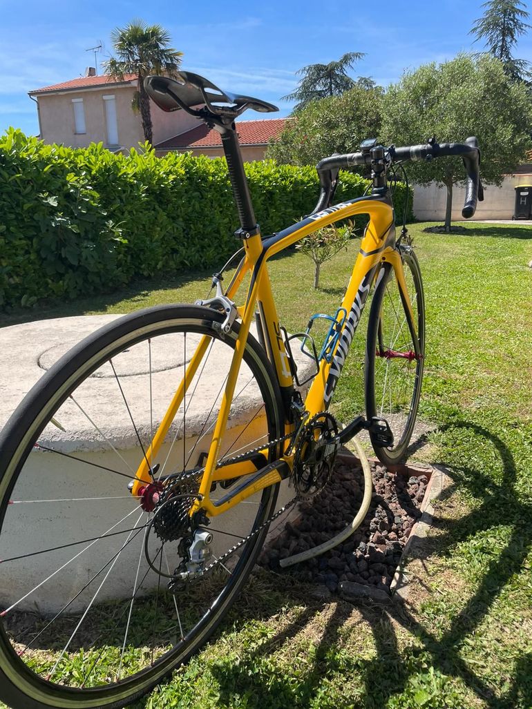 Used Specialized S-Works Tarmac SL4 FACT 11r 2018 Road & Gravel, Orange — image 2 of 6
