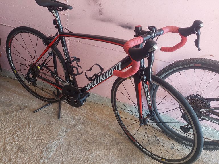 Used Specialized Tarmac SL4 Elite 105 2014 2014 Road & Gravel, Red — image 6 of 9