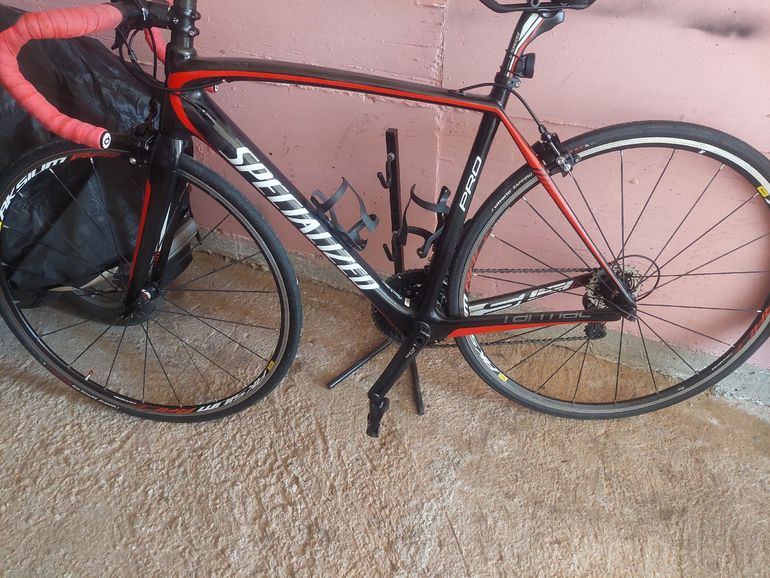 Used Specialized Tarmac SL4 Elite 105 2014 2014 Road & Gravel, Red — image 7 of 9