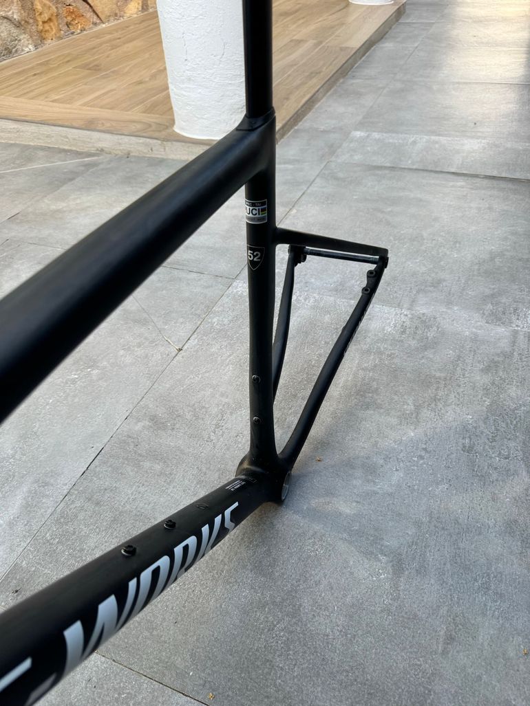 Used Specialized S-Works Tarmac SL8 Frameset - FACT 12r Carbon 2026 Frameset 2026 Road & Gravel, Black — image 6 of 10