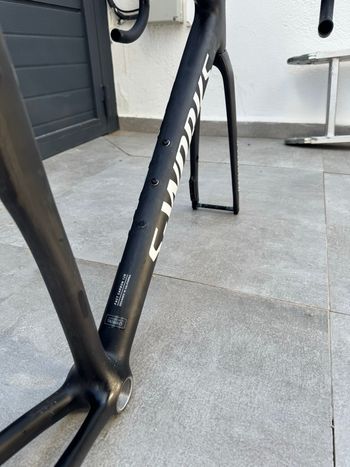 Used Specialized S-Works Tarmac SL8 Frameset - FACT 12r Carbon 2026 Frameset 2026 Road & Gravel, Black — image 4 of 10