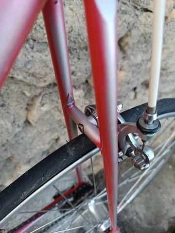 Used Pinarello Custom Campagnolo Super Record 1986 Road & Gravel, Red — image 14 of 44