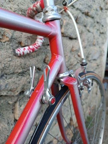 Used Pinarello Custom Campagnolo Super Record 1986 Road & Gravel, Red — image 7 of 44