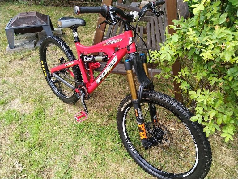 Used Foes Foes Custom Other Shimano 2014 Mountainbike, Red — image 7 of 9