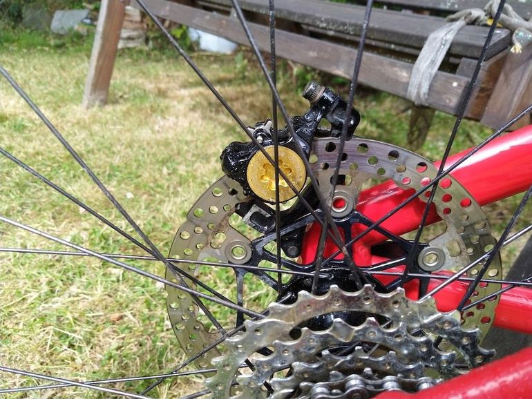 Used Foes Foes Custom Other Shimano 2014 Mountainbike, Red — image 9 of 9