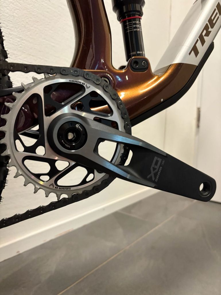 Used Trek Top Fuel 9.9 X0 AXS Gen 4 2025 2025 Mountainbike, Purple, 27.5, 29 — image 7 of 14