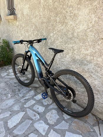 Used Cannondale Moterra Neo Carbon 2 2021 2021 Mountainbike, Blue, 29 — image 2 of 3