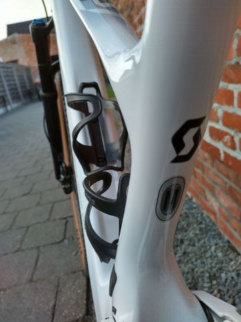 Used Scott Spark RC Pro 2022 2022 Mountainbike, White — image 9 of 10