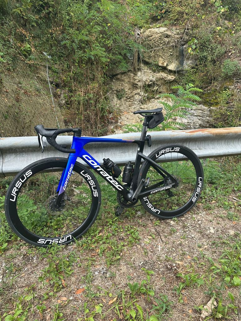 Used Corratec CCT EVO PRO AXS 2024 2024 Road & Gravel, Blue — image 3 of 8