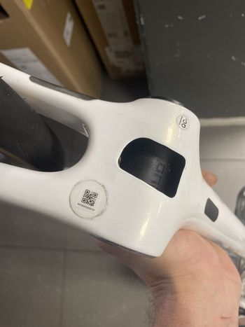 Used Canyon Endurace CFR AXS 2025 Frameset 2025 Road & Gravel, White — image 9 of 17