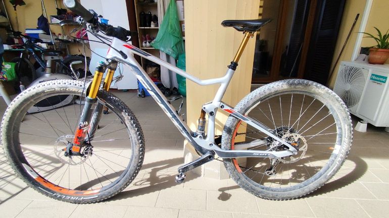 Used Scott Spark 900 Premium 2019 2019 Mountainbike, Light Gray, 29 — image 14 of 14
