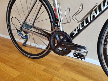 Used Specialized Tarmac SL4 Pro Frameset 2014 2014 Road & Gravel, Light Gray — image 3 of 8