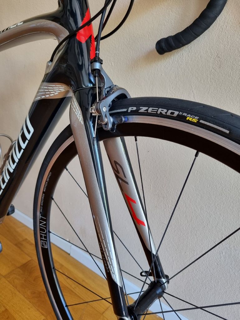 Used Specialized Tarmac SL4 Pro Frameset 2014 2014 Road & Gravel, Light Gray — image 7 of 8