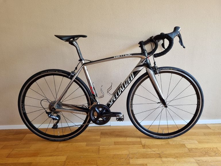 Used Specialized Tarmac SL4 Pro Frameset 2014 2014 Road & Gravel, Light Gray — image 1 of 8