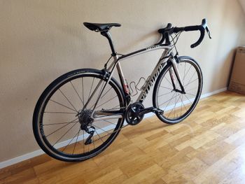Used Specialized Tarmac SL4 Pro Frameset 2014 2014 Road & Gravel, Light Gray — image 2 of 8