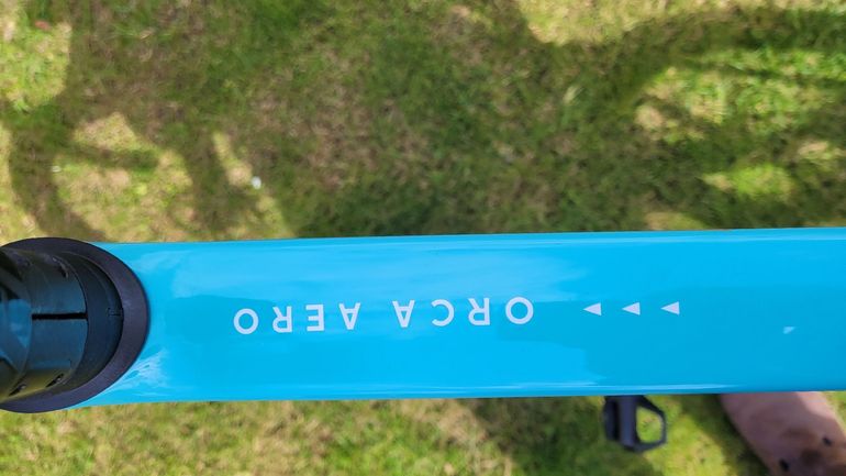 Used Orbea ORCA AERO M21eLTD 2025 2025 Road & Gravel, Blue — image 10 of 13