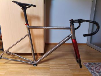 Used waltly Waltly Custom Frameset 2024 Road & Gravel, Light Gray — image 8 of 9