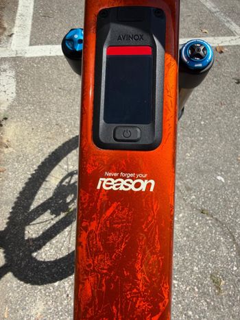 Used Megamo REASON CRB 03 2027 800wh AVINOX M2s 2027 Mountainbike, Orange — image 4 of 14