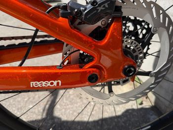 Used Megamo REASON CRB 03 2027 800wh AVINOX M2s 2027 Mountainbike, Orange — image 7 of 14