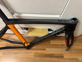 Used Pinarello GAN GR DISK 2019 Frameset 2019 Road & Gravel, Black — image 3 of 5