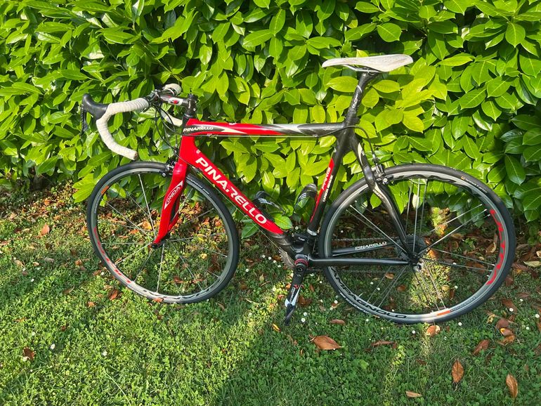 Used Pinarello Paris Campagnolo Super Record EPS 2016 Road & Gravel, Red — image 6 of 6