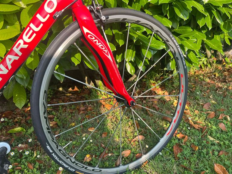 Used Pinarello Paris Campagnolo Super Record EPS 2016 Road & Gravel, Red — image 2 of 6