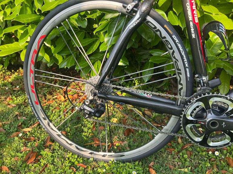 Used Pinarello Paris Campagnolo Super Record EPS 2016 Road & Gravel, Red — image 3 of 6