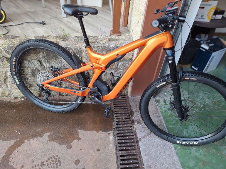 Used Scott Patron eRIDE 910 2024 2024 Mountainbike, Orange — image 4 of 10