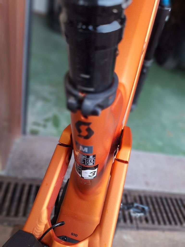 Used Scott Patron eRIDE 910 2024 2024 Mountainbike, Orange — image 5 of 10