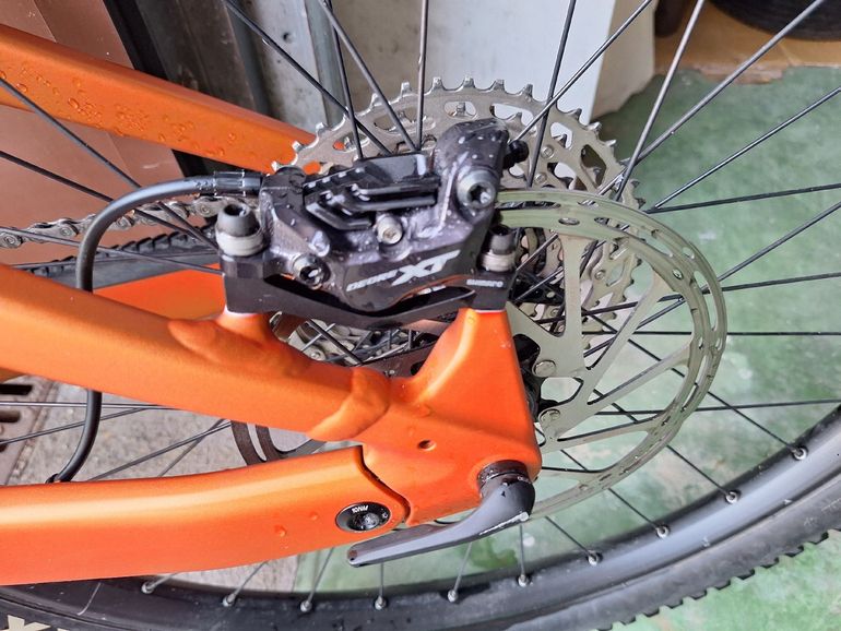 Used Scott Patron eRIDE 910 2024 2024 Mountainbike, Orange — image 7 of 10