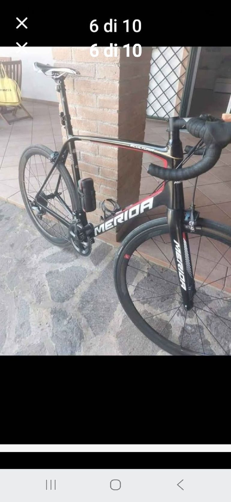Used Merida SCULTURA 6000 2018 2018 Road & Gravel, Black — image 6 of 10