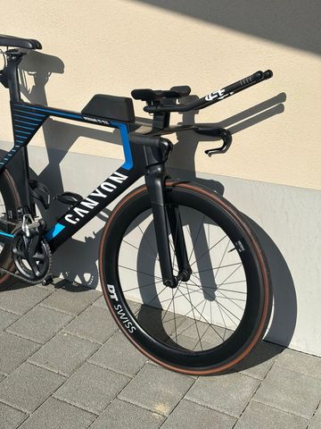 Canyon Speedmax CF SLX 8.0 SL 2019 2019 Road & Gravel usato, Nero — immagine 3 di 10