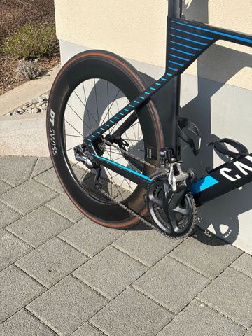 Canyon Speedmax CF SLX 8.0 SL 2019 2019 Road & Gravel usato, Nero — immagine 4 di 10