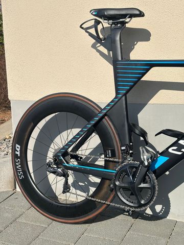 Canyon Speedmax CF SLX 8.0 SL 2019 2019 Road & Gravel usato, Nero — immagine 2 di 10