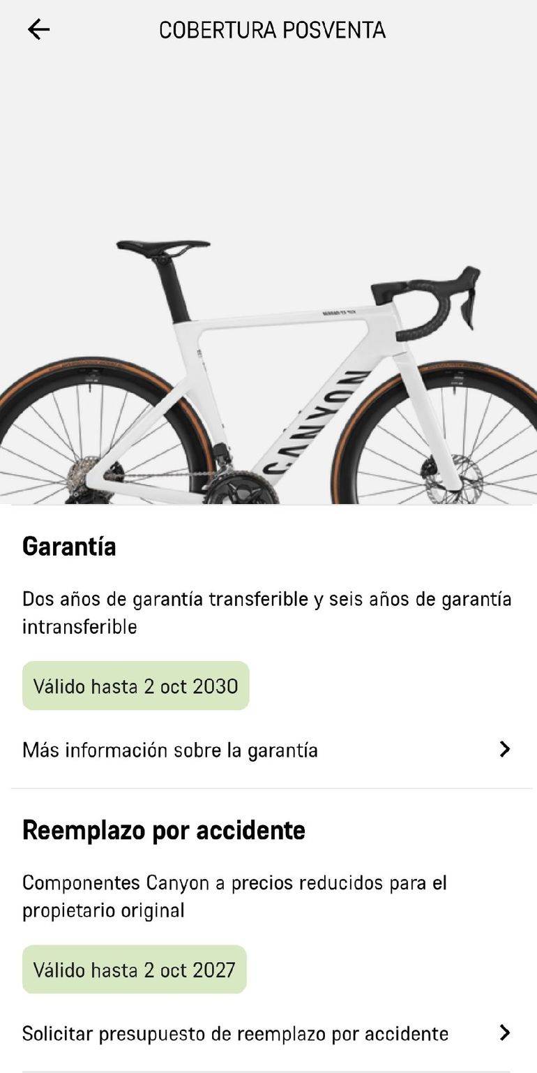 Used Canyon Aeroad CF SLX 7 Di2 2025 2025 Road & Gravel, White — image 8 of 8
