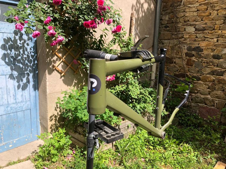 Used Nakamura Nakamura Frameset 2022 Road & Gravel, Green — image 3 of 10