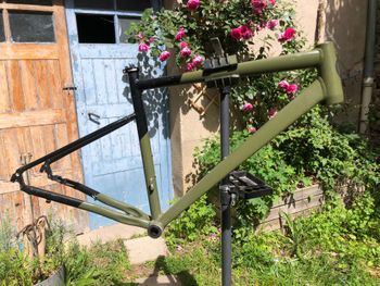 Used Nakamura Nakamura Frameset 2022 Road & Gravel, Green — image 2 of 10